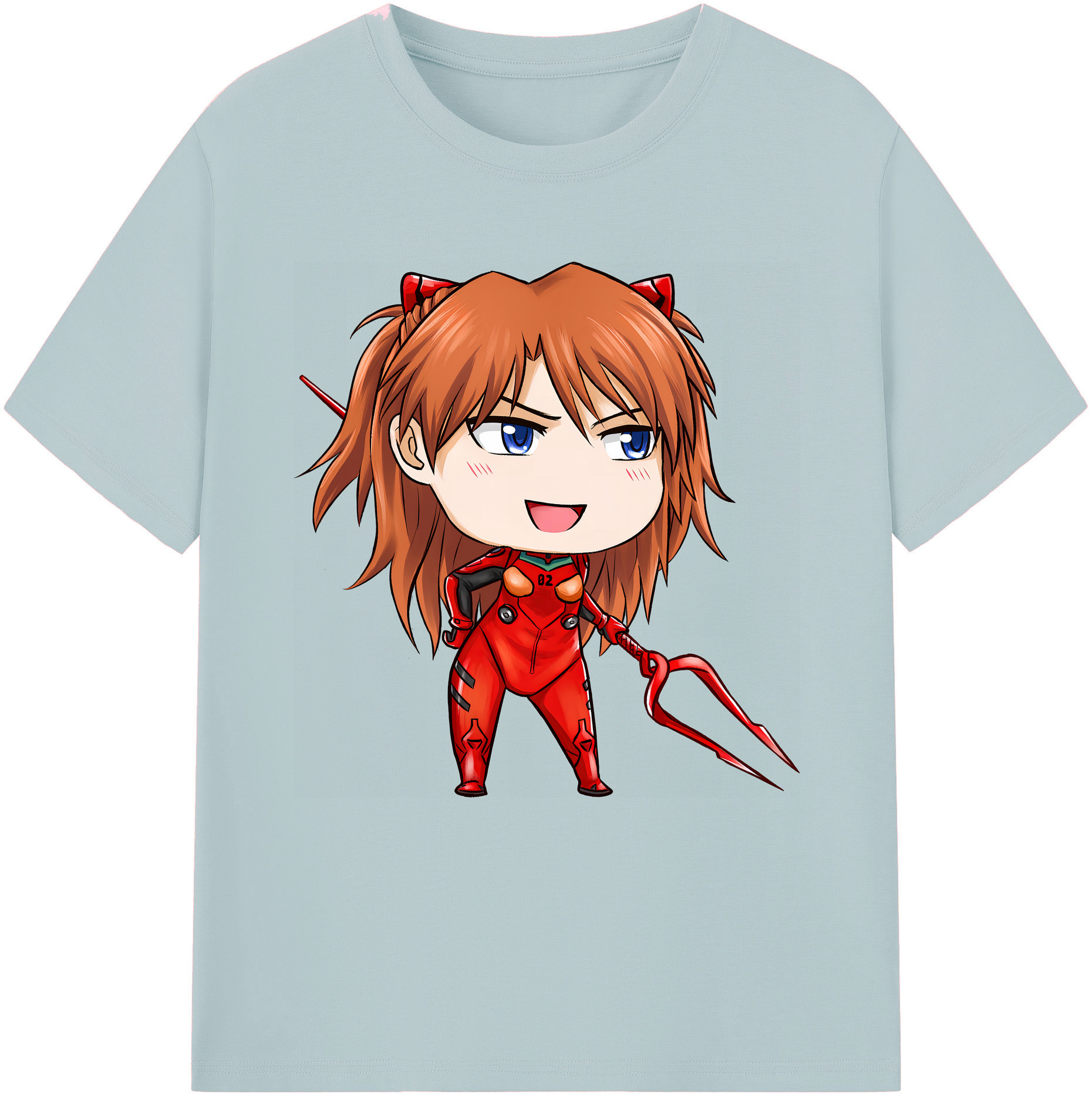 （画像用） EVA 新世紀エヴァンゲリオン 綿100％半袖Tシャツ（フロントプリント）